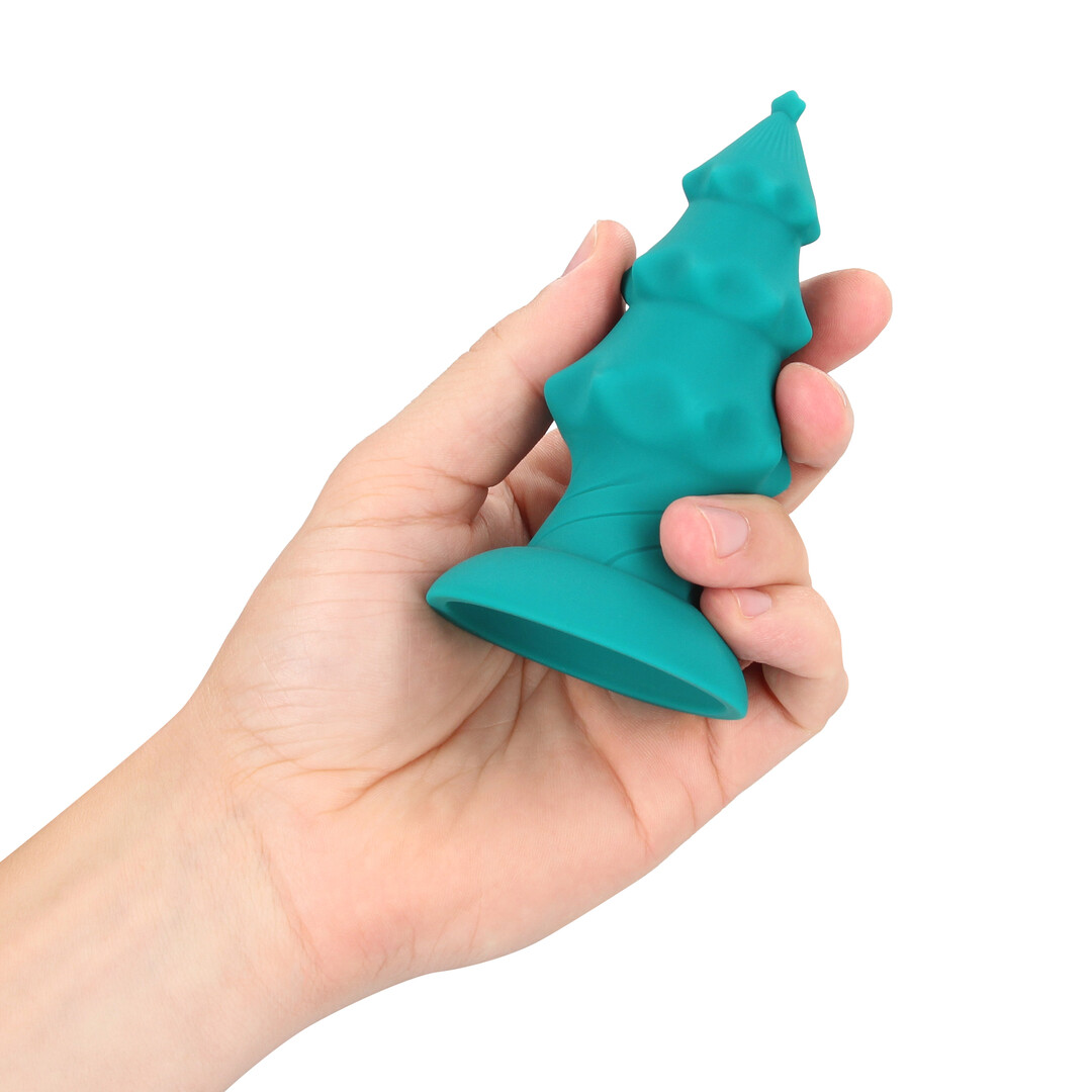 S-line by shots Ass Tree - Vibrerende Buttplug - Groen (8714273021991)