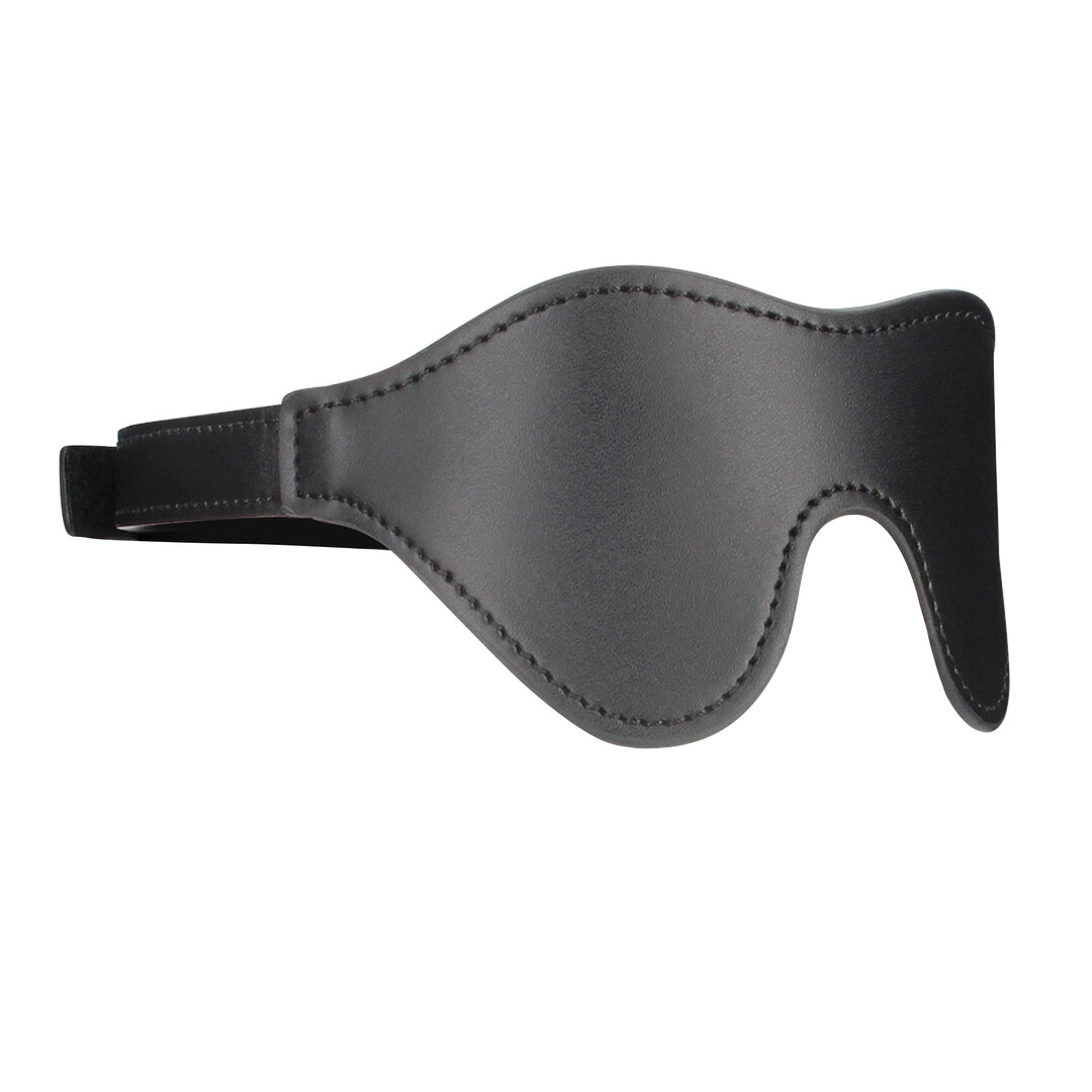 Ouch! by shots Blindfold - Lined Fleece - Black (8714273015402)