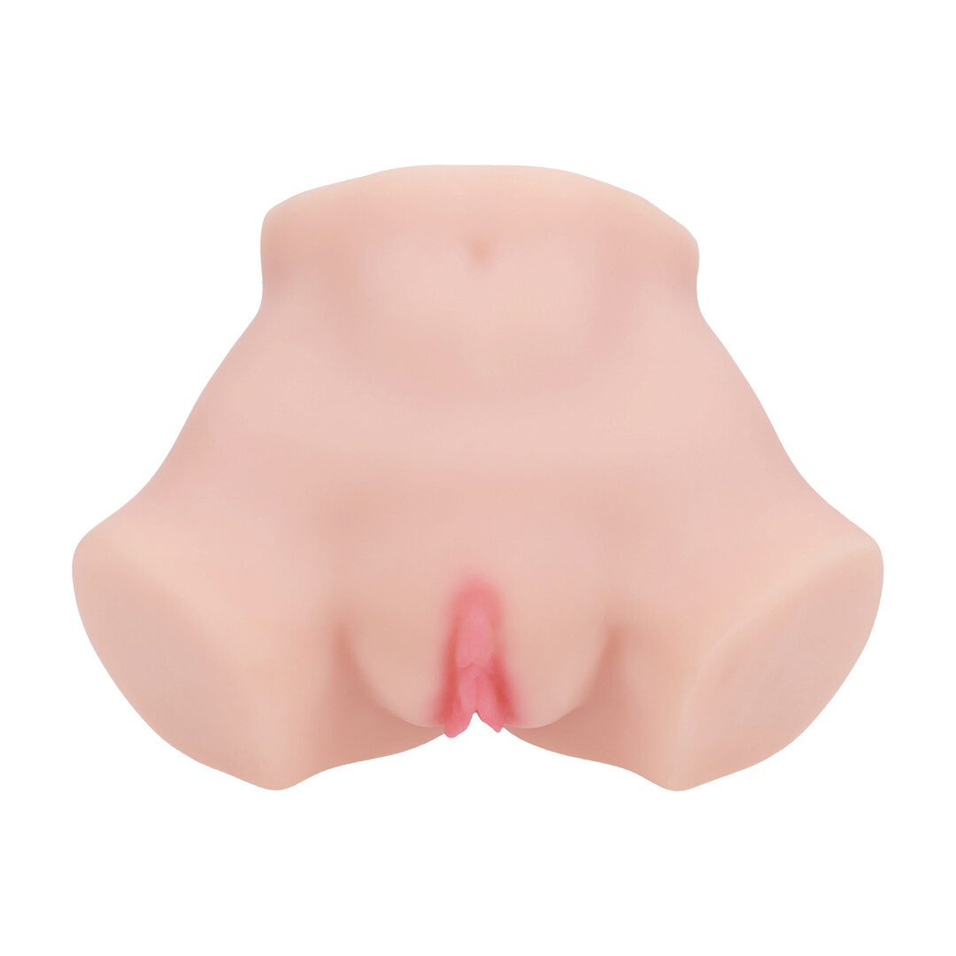 Xkin by shots Bodyforms - Aria Summers - Dubbele Ingang Vibrerende Masturbator - 1,6 kg / 3,5 lbs - Vlees (8714273029898)