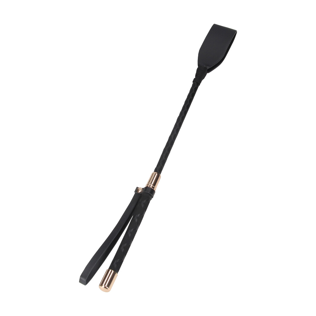 Ouch! by shots Discipline Crop - 18 / 45 cm - Black (8714273015259)