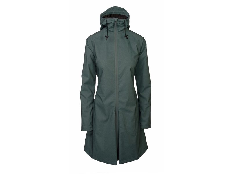 Agu seq rain jacket women steel blue xl (8717565525313)