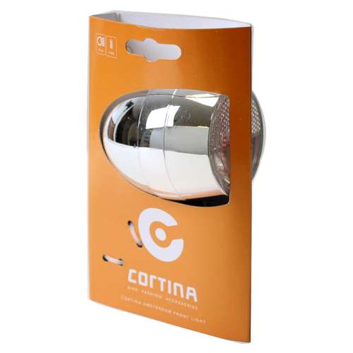 Cortina koplamp Amsterdam E-bike chroom (8719461042604)