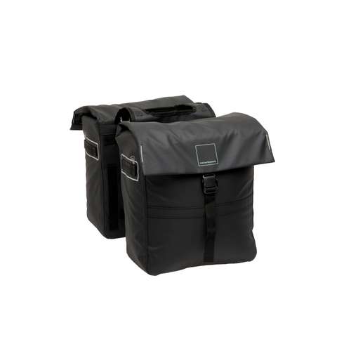 New Looxs fietstas dubbel Leeds black 38L (8714827986165)