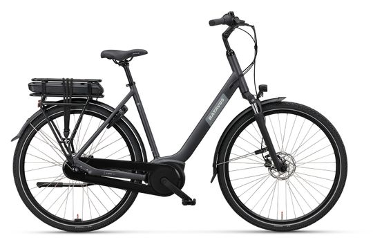 Batavus Altura CP L (Smokingblack - matt) 61 flex accu (8713568557467)