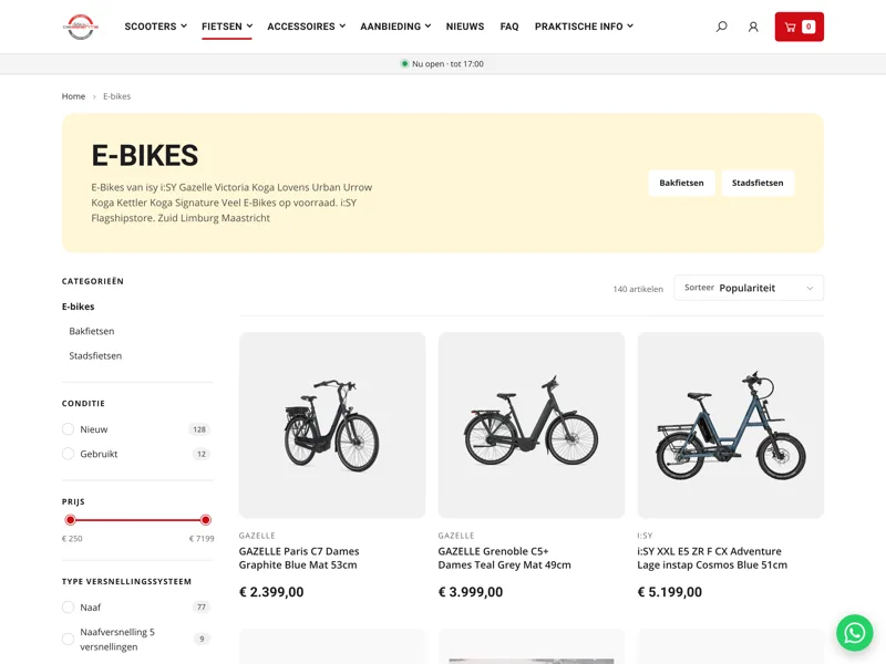 De Beente Bikes & Scooters, screenshot 2