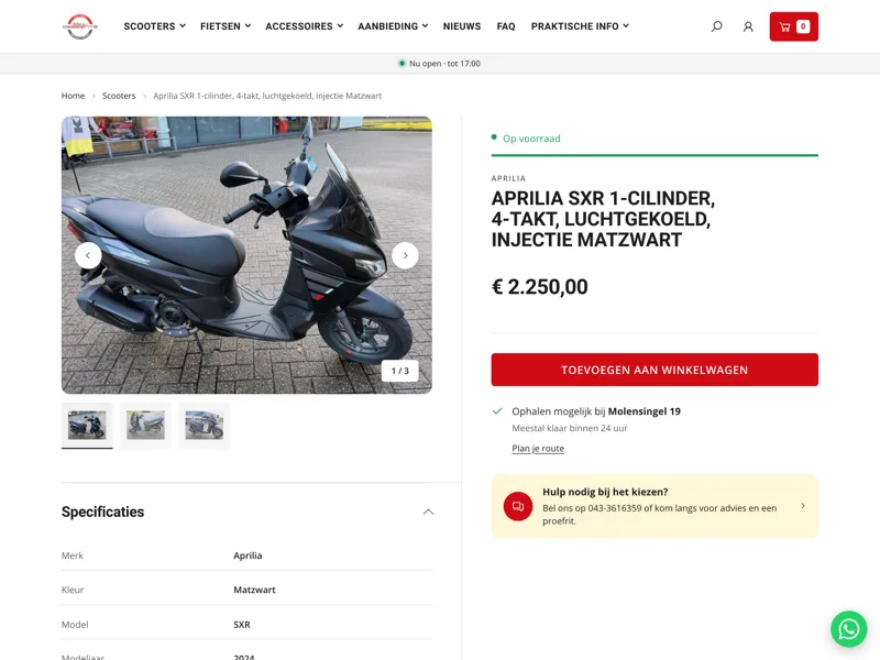 De Beente Bikes & Scooters, screenshot 3