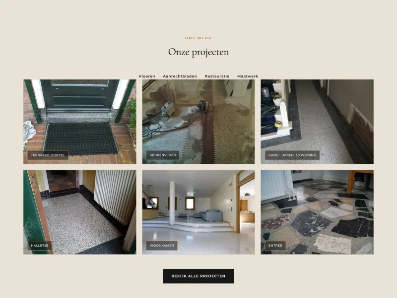 Van Duifhuizen Terrazzo, screenshot 3