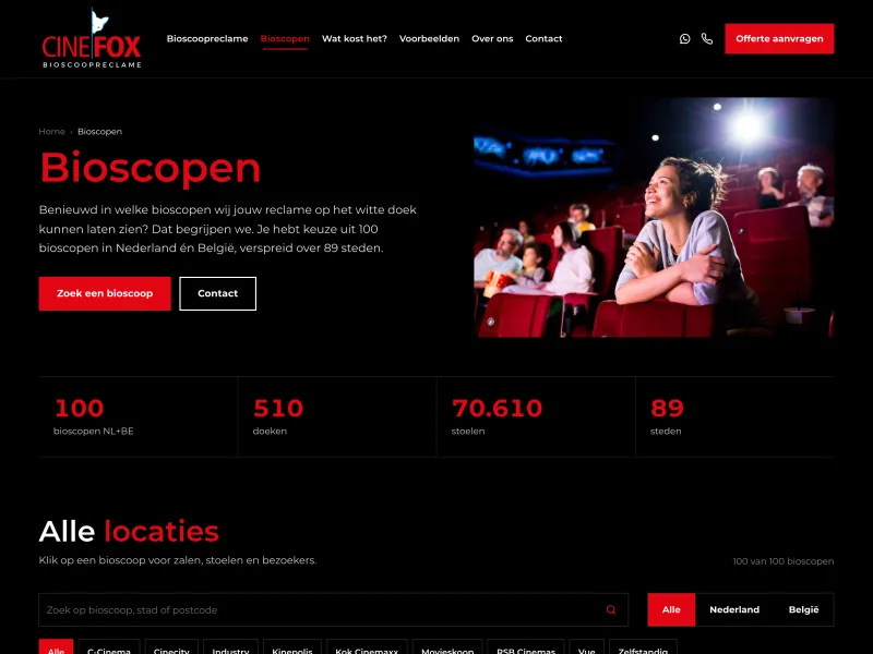 CineFox Cinema Advertising, screenshot 3