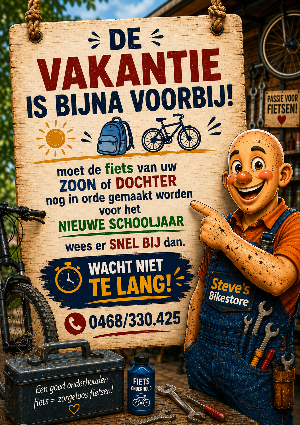 Ons nieuw logo voor het 5 jaar bestaan van onze winkel 