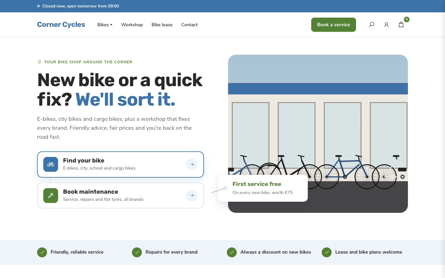 Freewheel: Inicio (escritorio)