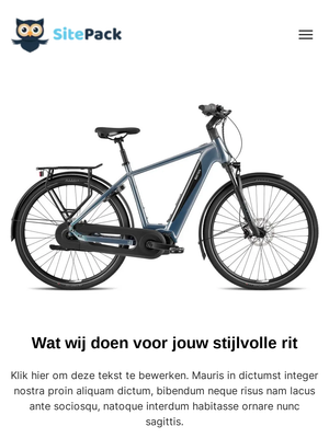 Tablet iPad template voorbeeld